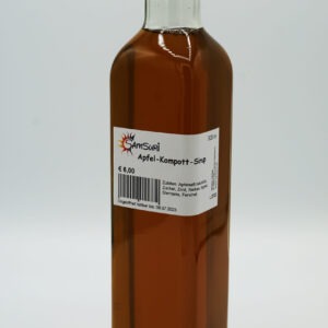 Apfelkompott Sirup