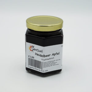 Heidelbeer-Apfel Fruchtaufstrich