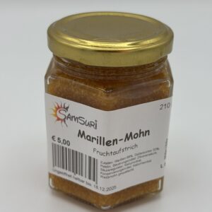 Marillen-Mohn Fruchtaufstrich