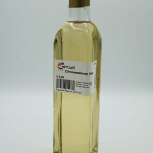 Zitronenmelissensirup